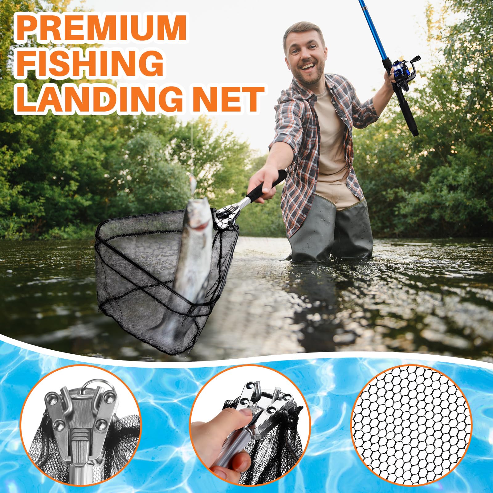 Fishing pliers and lip gripper with accessories