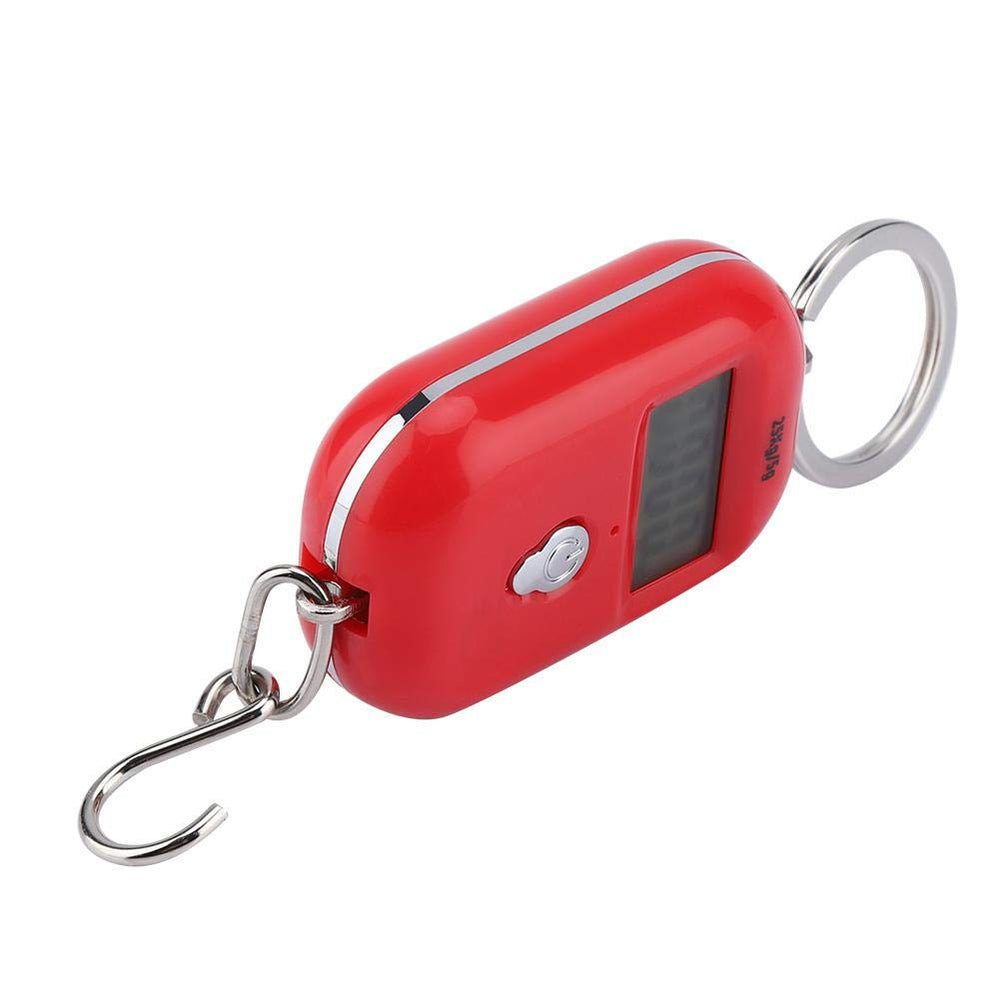 Portable red scale fits in pocket or glove box
