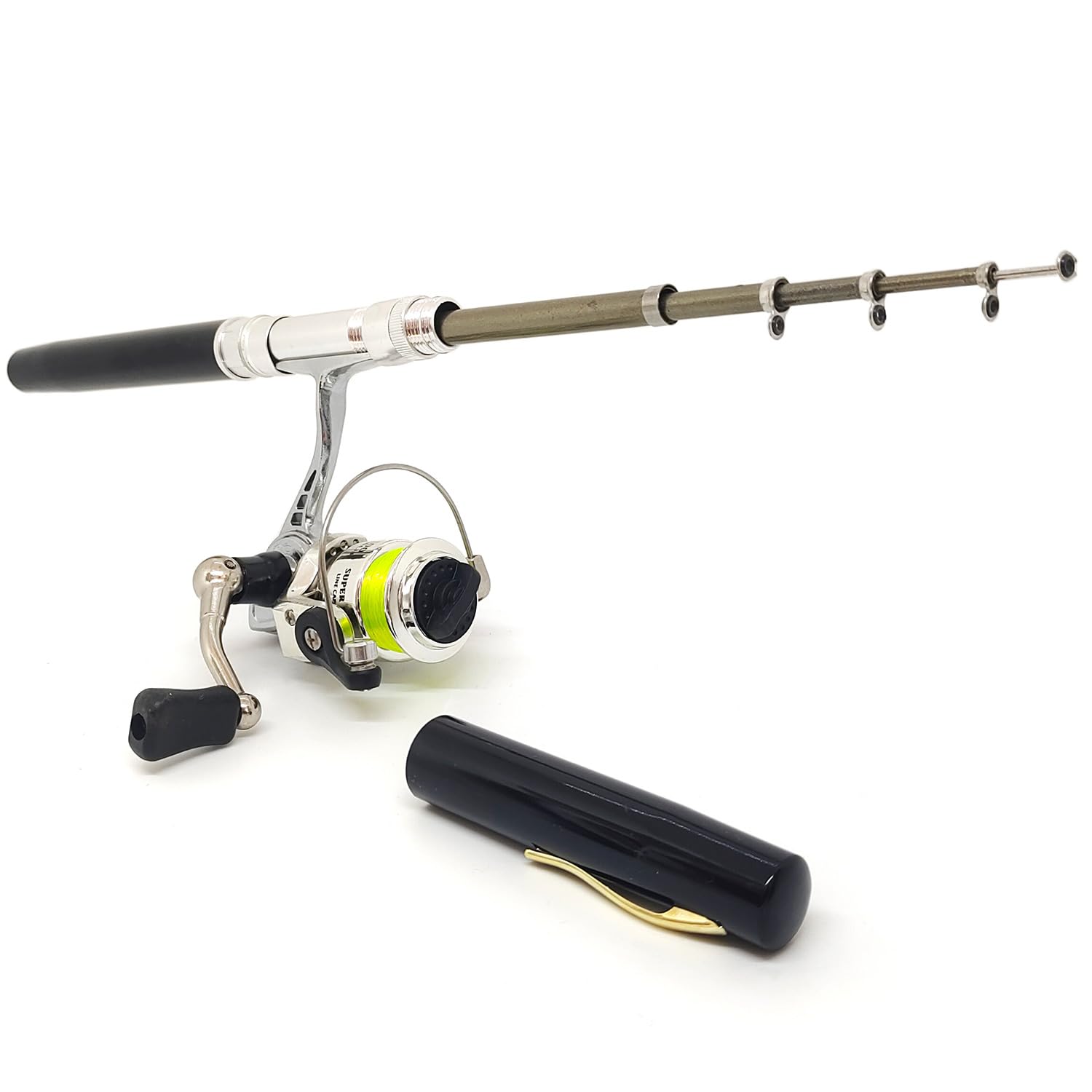 All-metal mini100 reel with 4.3:1 gear ratio