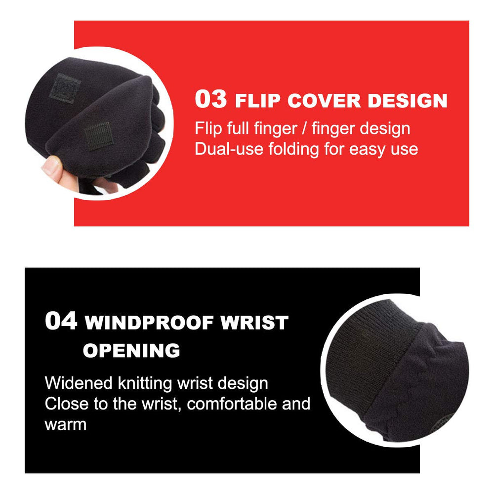 MINIDUO Elastic wrist seals out the cold and wind
