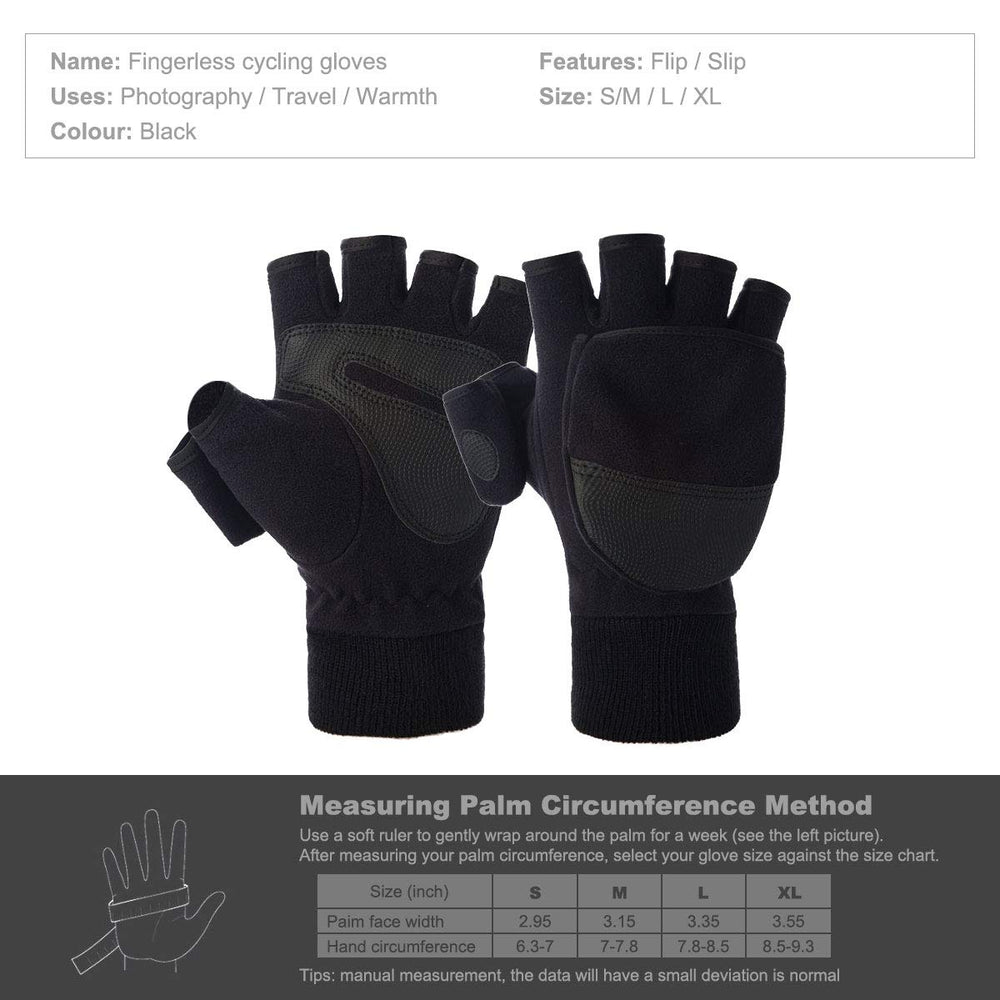 MINIDUO size guide helps you choose a comfortable glove size for a secure fit.