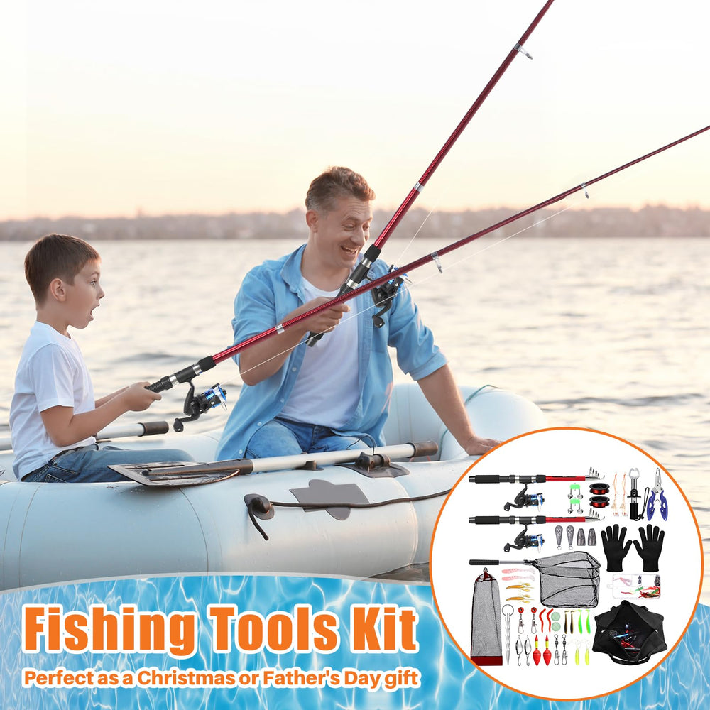Scoop net, gloves, and other accessories included