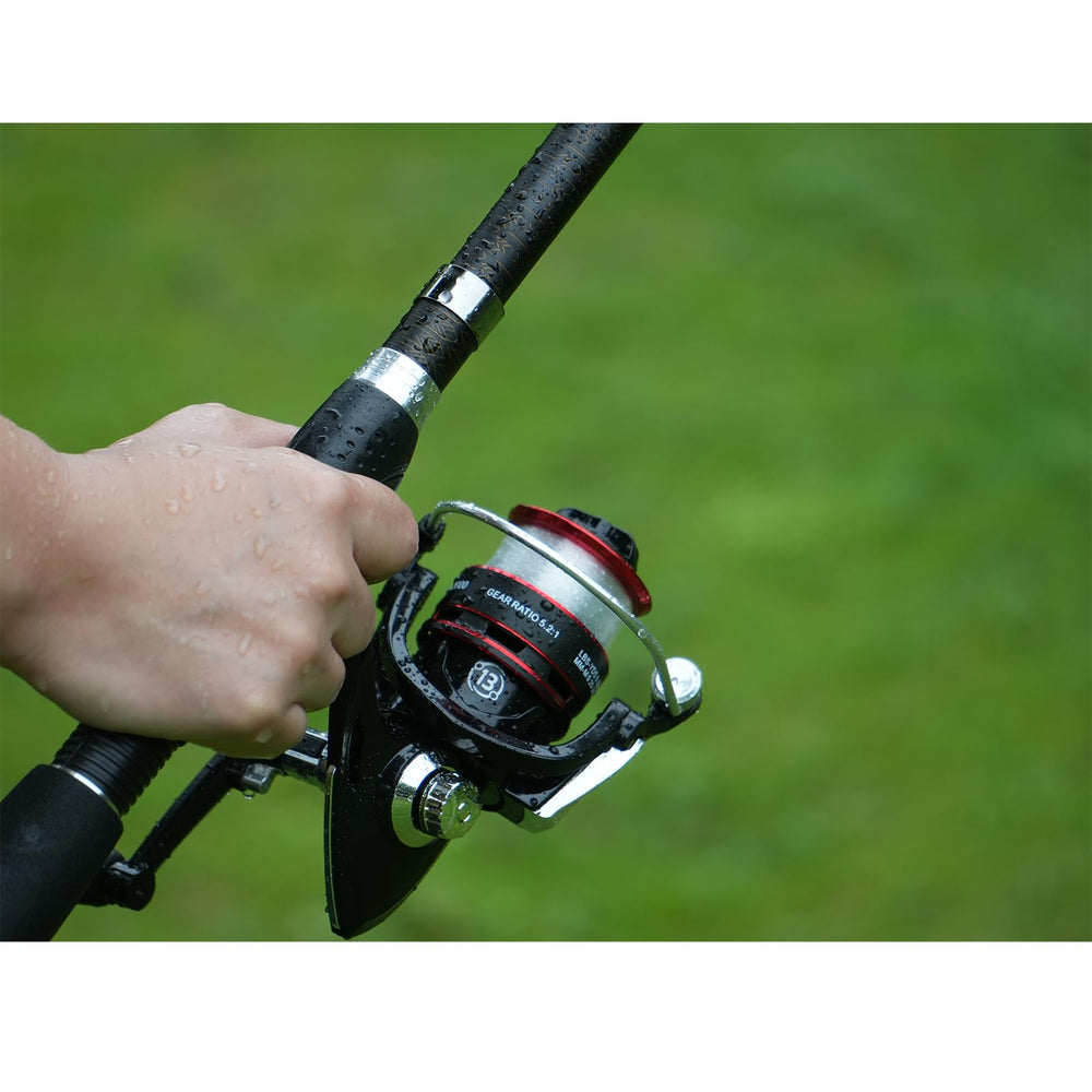 Ministoream fishing rod carrier bag kit image demonstrates organized storage for trips.