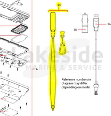 Minn Kota i-Pilot remote shows ergonomic controls for precise trolling.