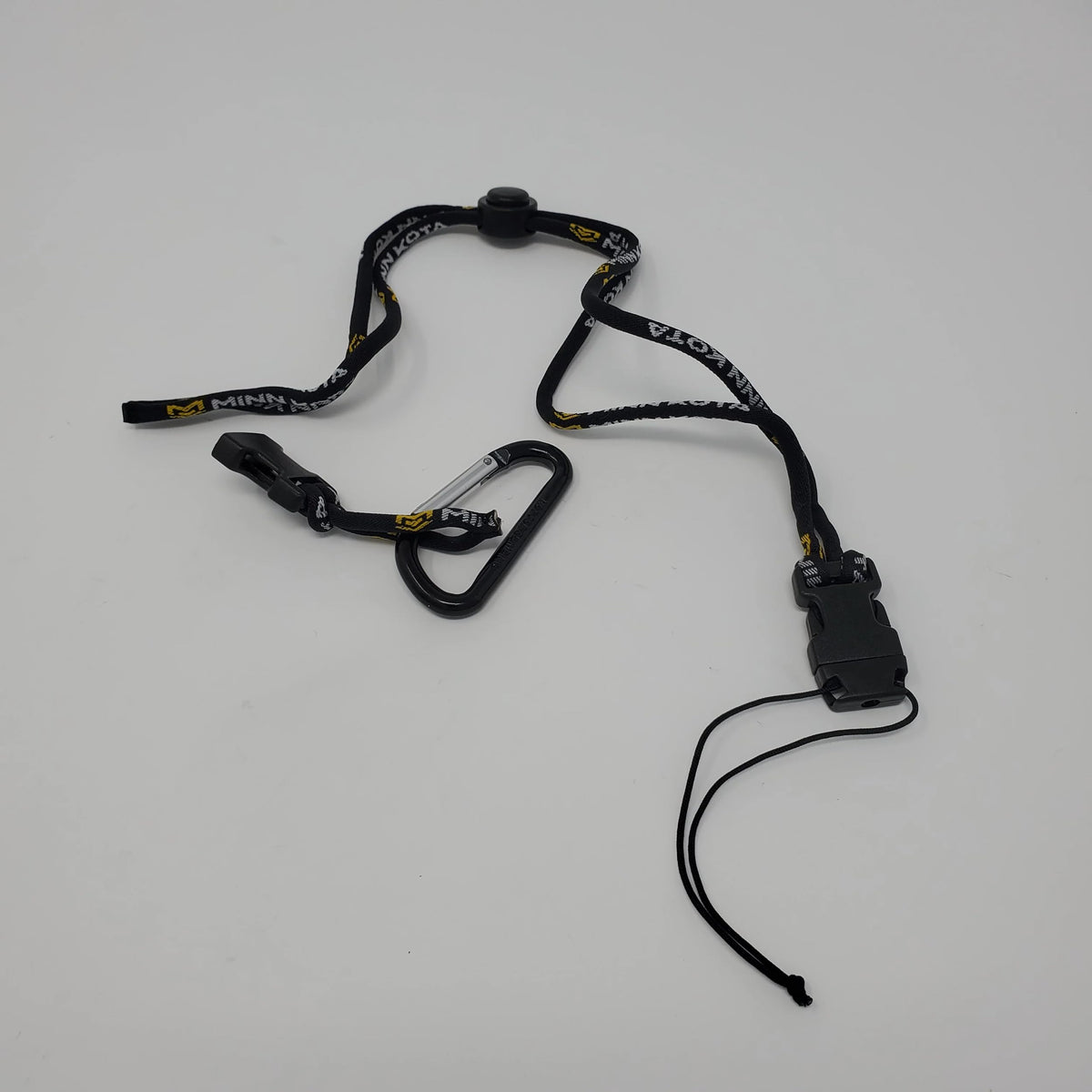 Minn Kota lanyard with carabineer offers secure on-water attachment for the i-Pilot remote.