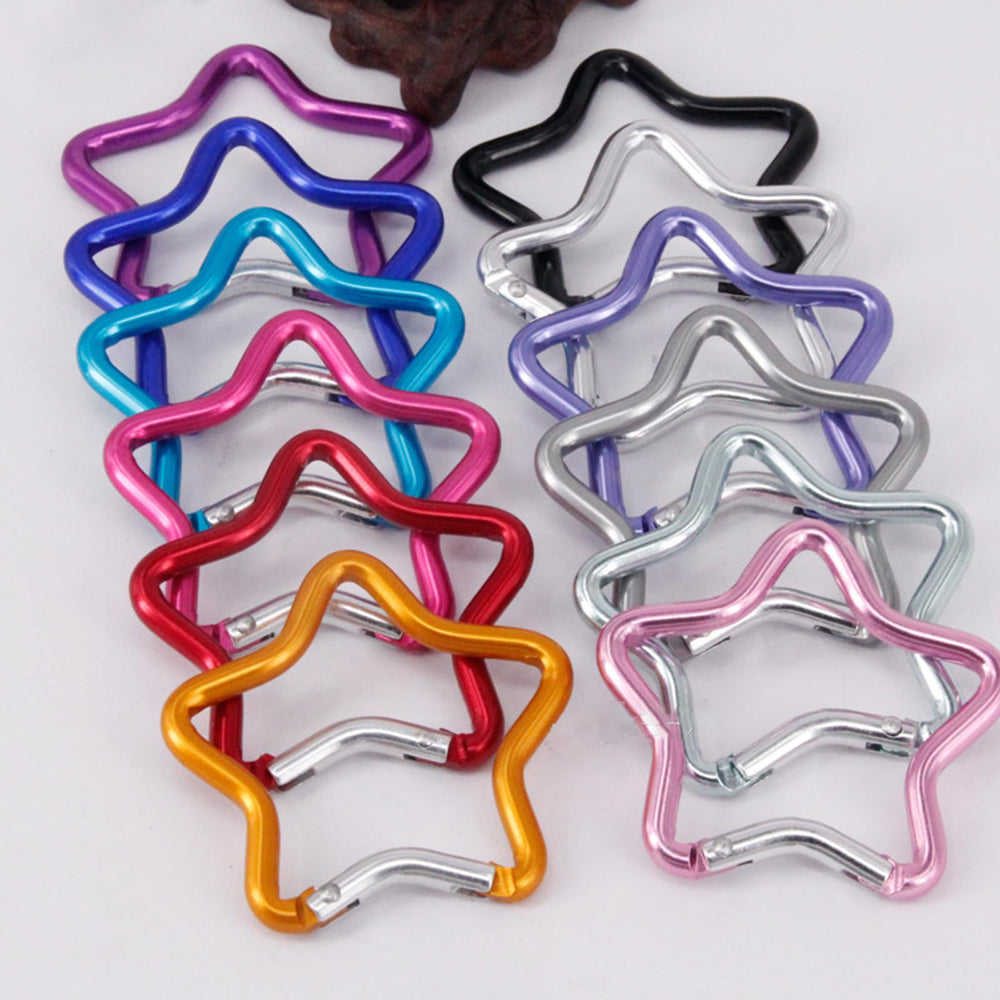 MinnowXY outdoor adventure carabiner supports gear for camping, hiking, and fishing.