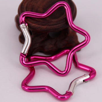 MinnowXY spring-loaded latch carabiner for quick securement during outdoor activities.