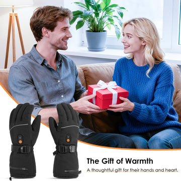 Minthouz heated gloves gift-packaging makes a thoughtful winter present.