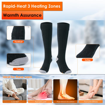 Minthouz Quick Heated Socks ideal for winter hunting adventures.