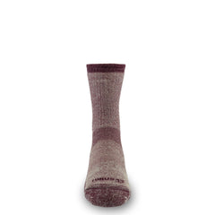 Minus33 Merino Wool crew socks texture close-up, soft feel and lasting fit.