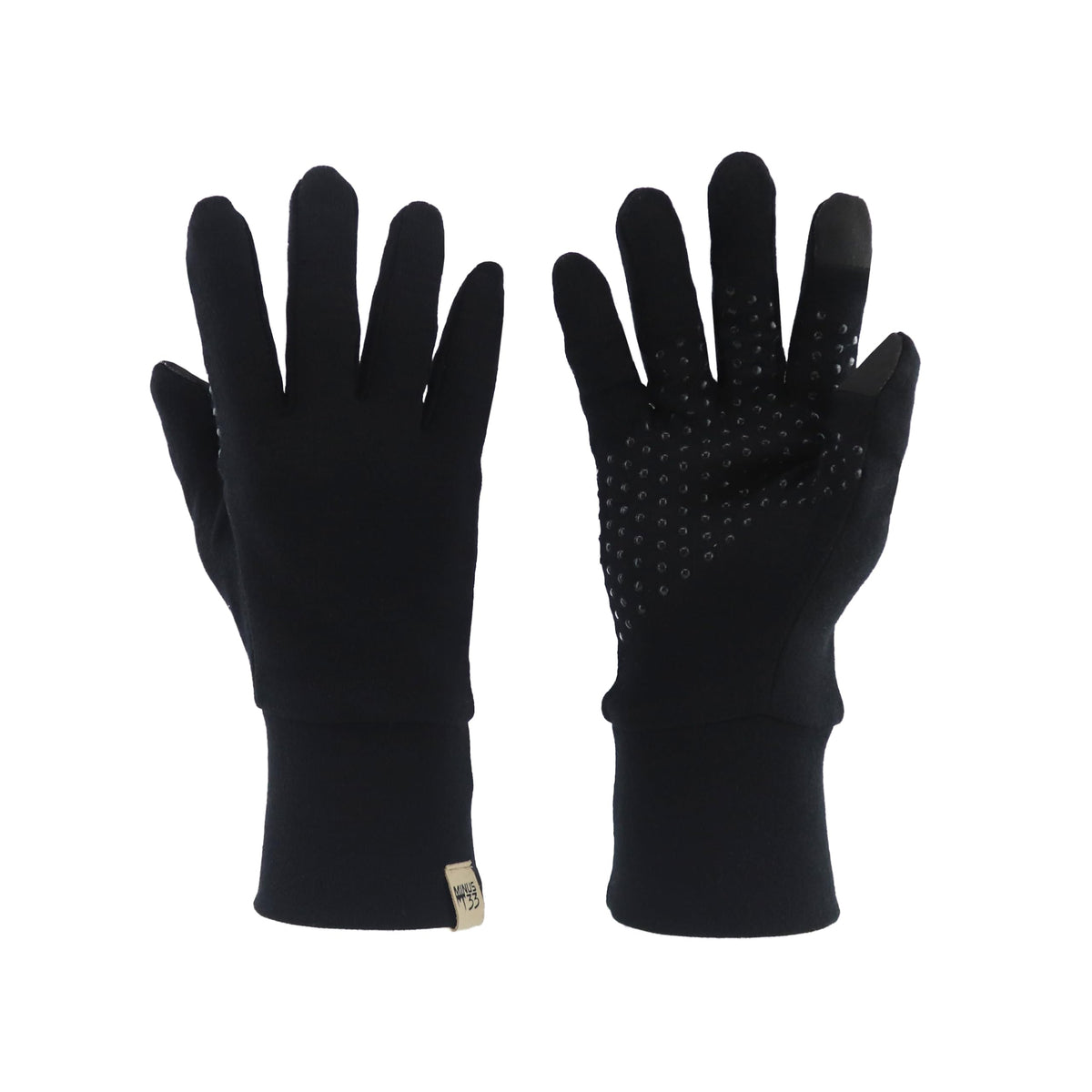 Minus33 Merino Wool Gloves with touchscreen compatibility for phone use in cold weather