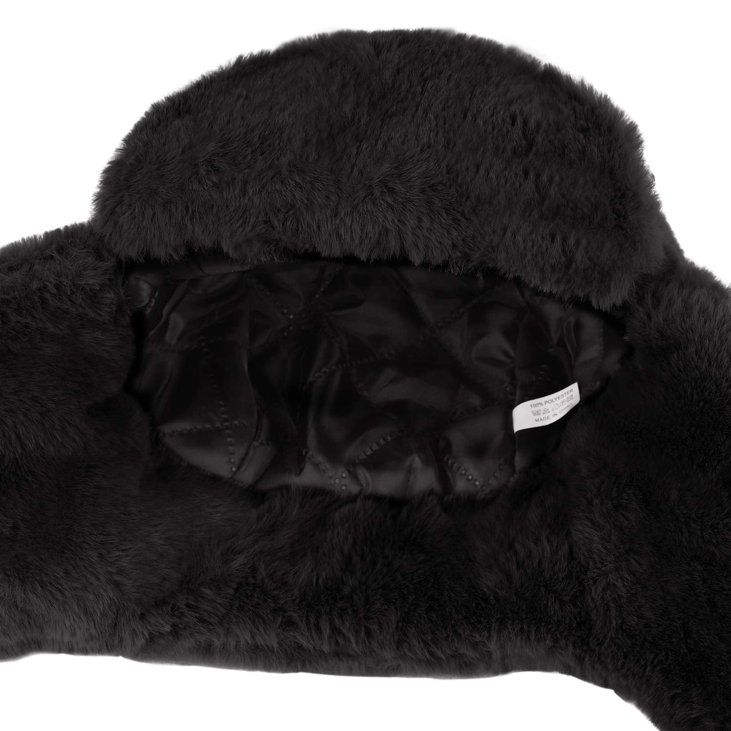 Worn by model showing one-size fit (56-61 cm)
