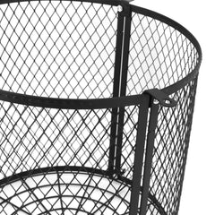 Miokycl varmint feeder cage installed on a deer feeder demonstrates secure cover.