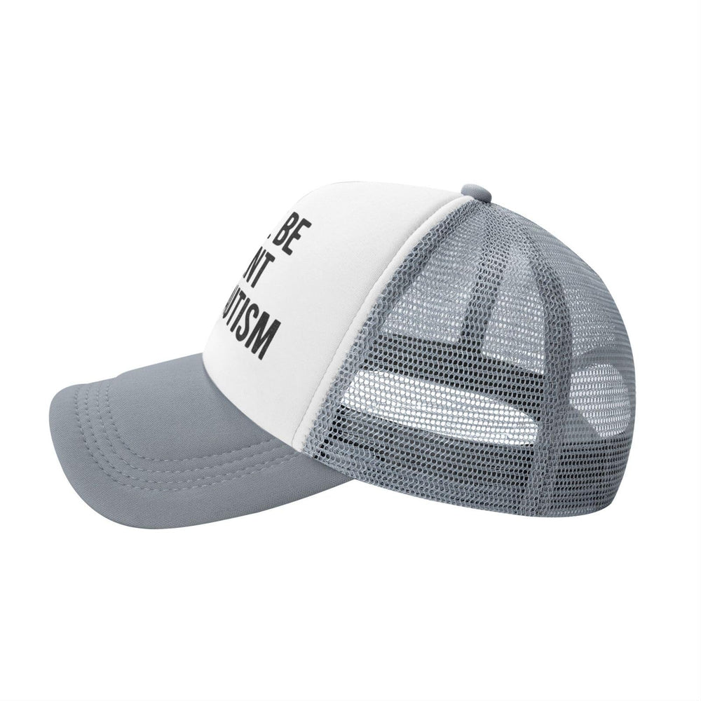 Miowjals trucker hat back view highlighting adjustable buckle for secure fit