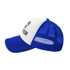 Miowjals unisex baseball cap blue—fits all sizes with adjustable buckle.