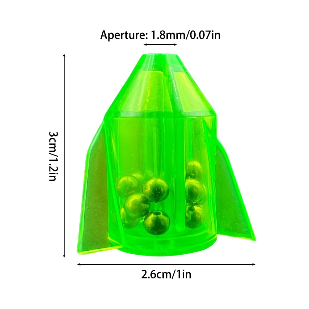 Fish body weight bead set showing sound beads
