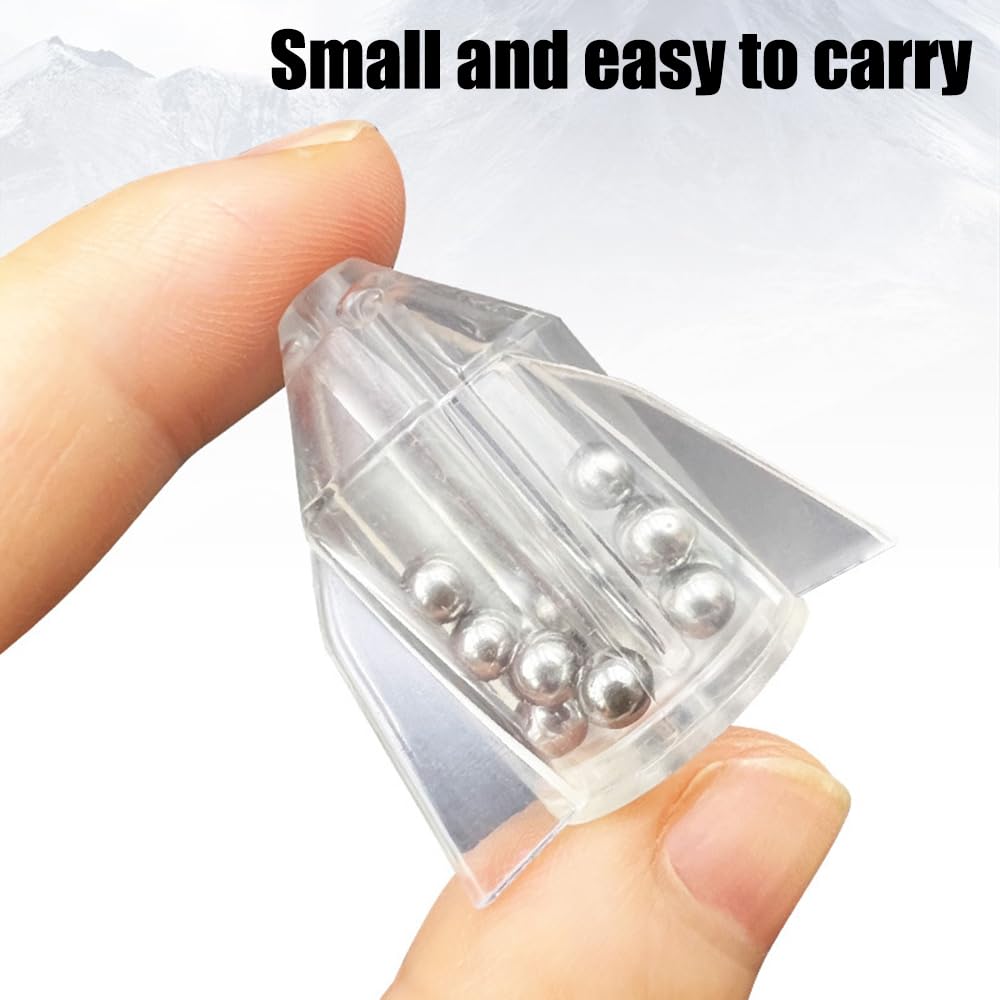 Compact fishing accessories kit for outdoor use