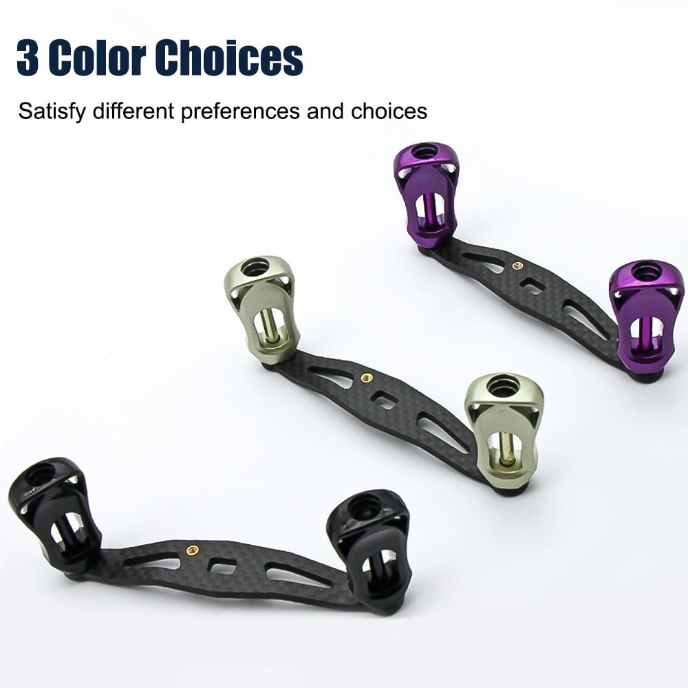 Ergonomic grip design of MiOYOOW carbon fiber reel handle