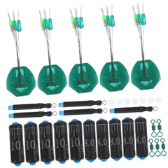 Mipcase 1set fishing set box with lures organized for trips