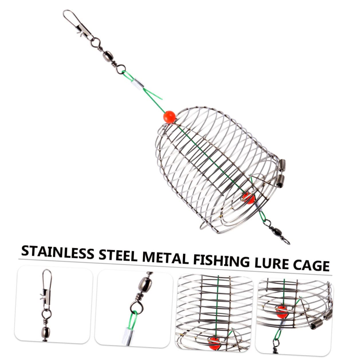Mipcase bait cages show versatility for catching various baits