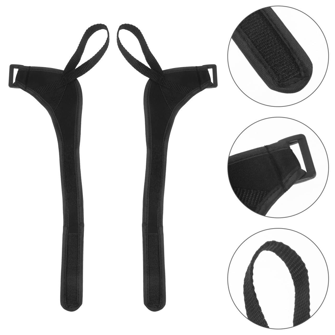 Mipcase Cane Wrist Strap used in skiing and cane situations on snowy trail.