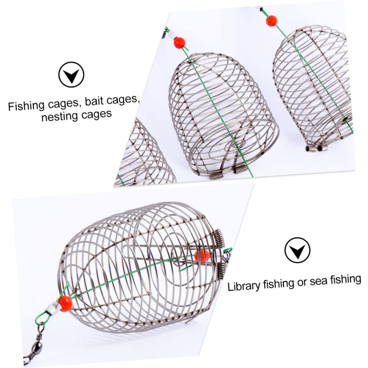 Mipcase gift-ready bait cage set ideal as a fishing gift