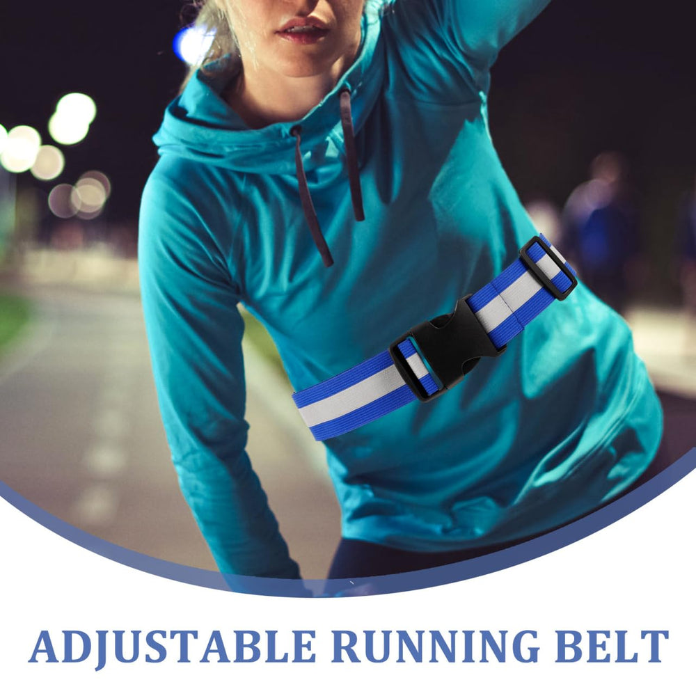 Mipcase lightweight reflective belt provides comfortable wear during long outdoor sessions.