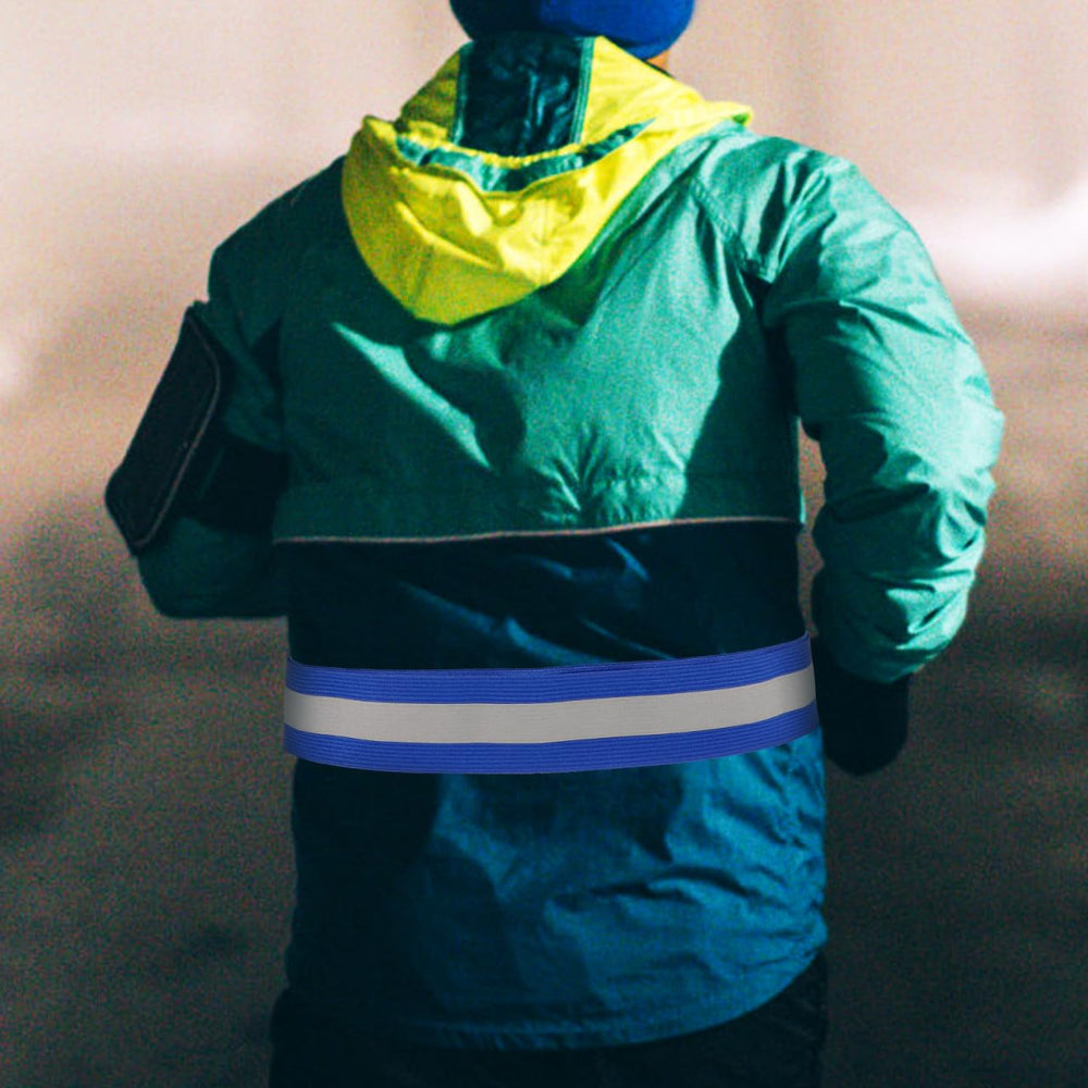 Mipcase pink reflective belt supports multi-sport use for runners and hikers.
