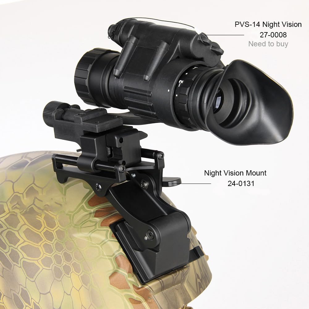 MIRAGETARGET Aluminum Rhino Mount ready for target shooting and hiking.