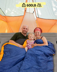 MIROZO air pump inflates quickly for on-the-go setup