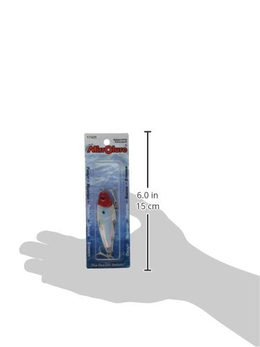 Side view of MirrOLure Mirrodine 2-5/8-Inch showing wide body and pattern