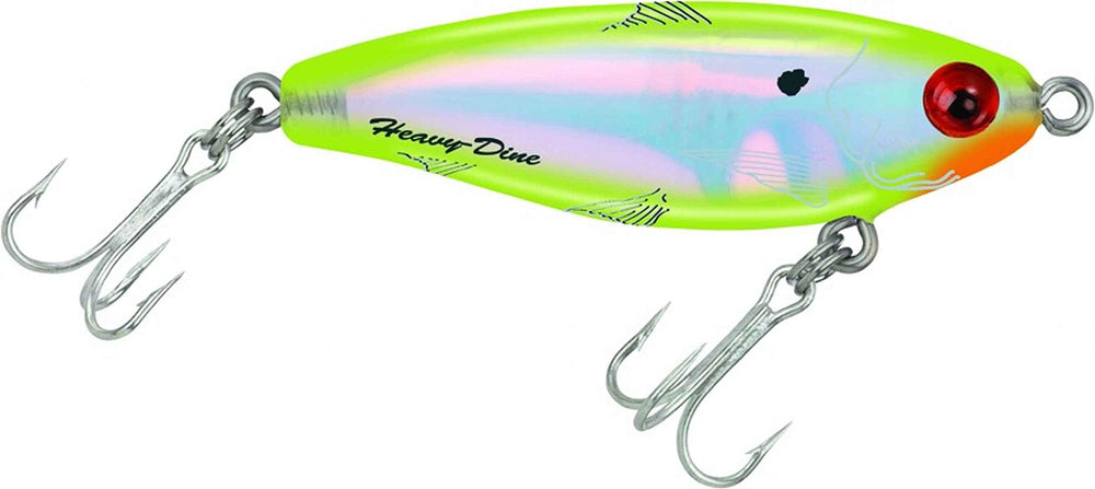 MirrOLure 18MR-CH heavy dine sinking twitchbait with realistic finish for big-game fishing