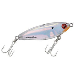 MirrOLure 18MR-S Heavy Dine lure in silver lum/clear boosts visibility for big-game angling