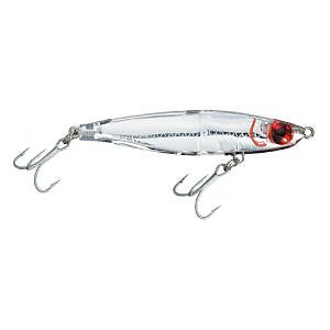 Mirrolure 20MR-S Catch 2000 suspend lure in silver Cear finish for realistic mid-water action