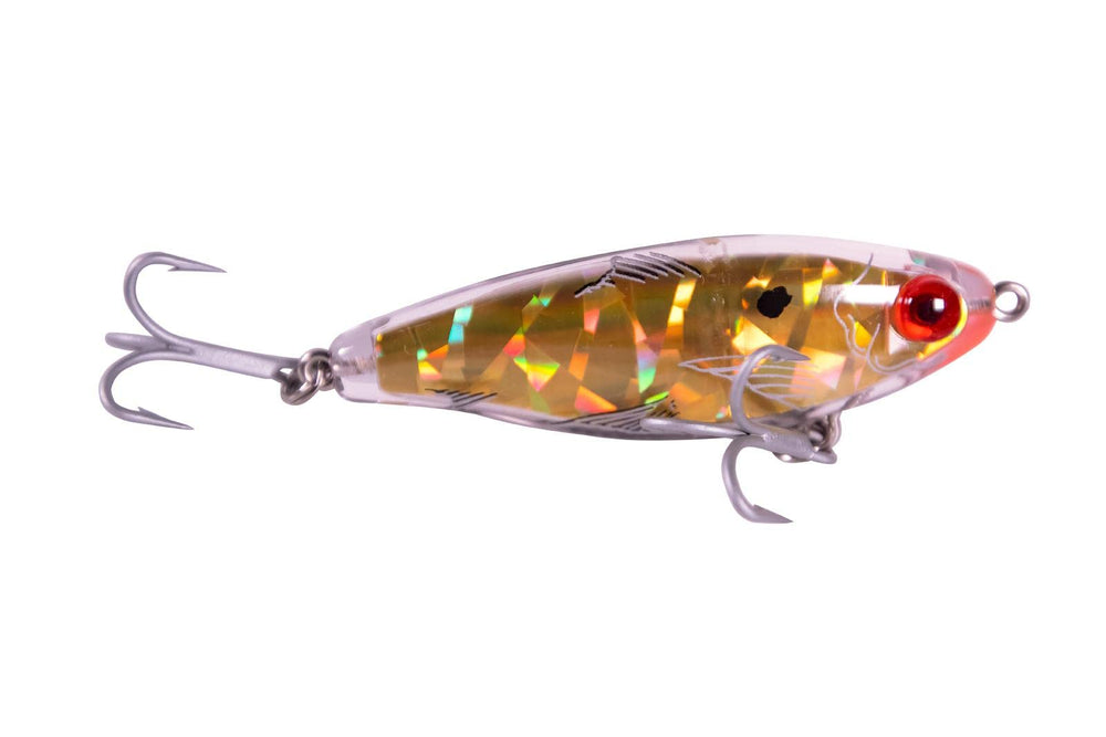 Mirrolure Mirrodine XL suspending twitch bait in action highlighting its lifelike motion