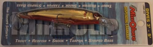 Mirrolure L30MR-808 MirrOLip side detail highlights realistic scaling for versatile retrieves