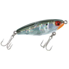 Mirrolure MirrOdine 17MRBG-18SBG with green back for lifelike flashes during suspending retrieves