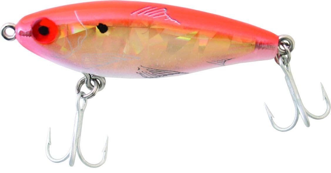 Mirrolure Mirrodine close-up showing lifelike baitfish pattern and enticing retrieves