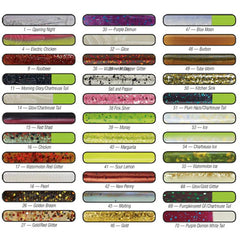 Close-up of Lil John lure showing bright finishes designed for durable performance