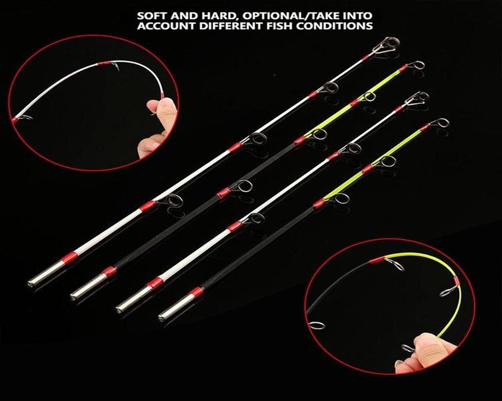 Mirrorever line spool and hooks set ready for varied ice fishing scenarios.