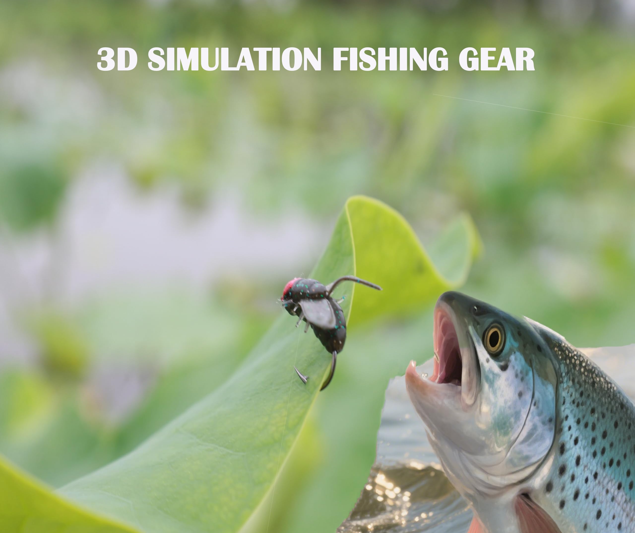 Mirrorever prince wakame fly close-up emphasizing realistic presentation and casting versatility.