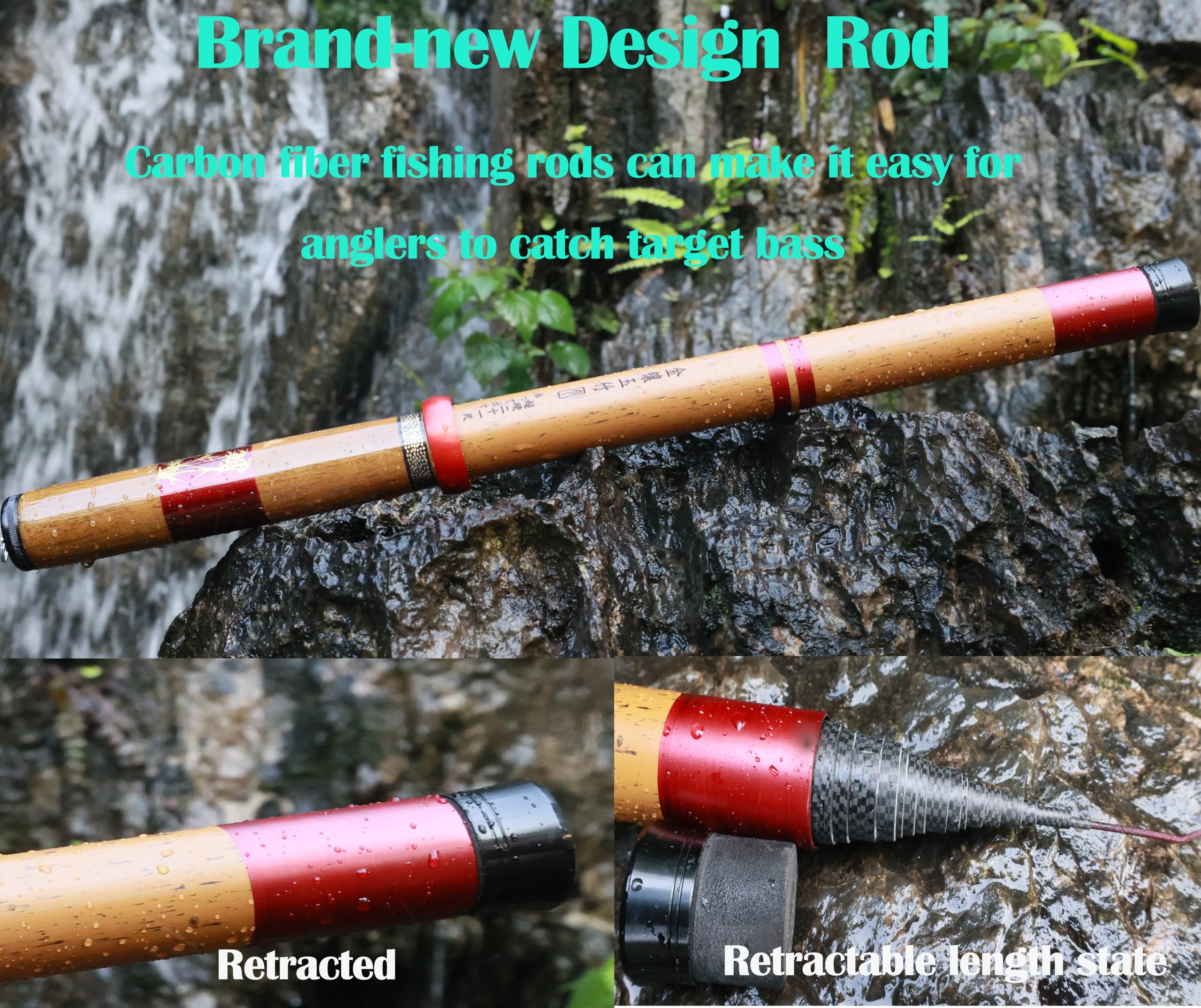mirrorever rod sleeve and EVA line holder protect gear during travel.