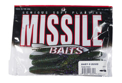 Missile Baits Baby D Bomb lure candy grass, in action for drop shot or shaky head setups.