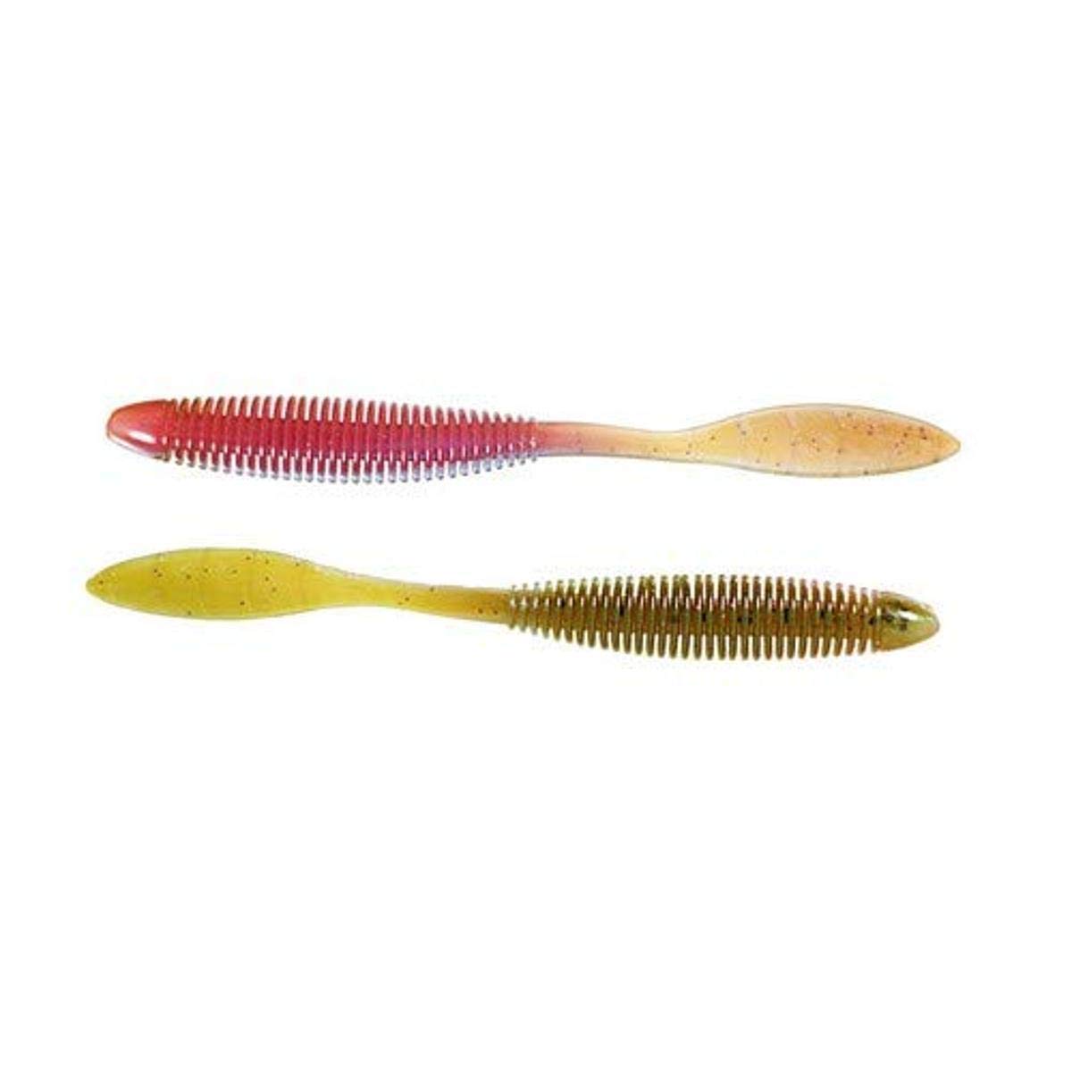 Missile Baits Bomb Shot 4-inch ribbed drop shot bait delivers subtle shimmy for bass