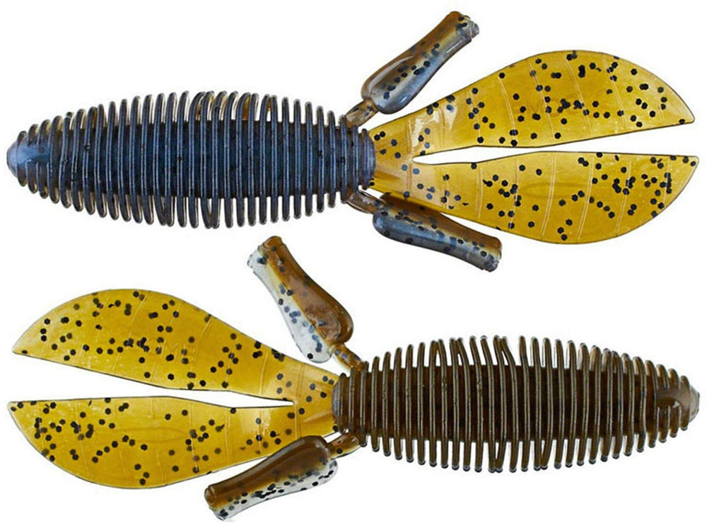 Missile Baits D Bomb copper chopper 4.5 inch ideal for weedless setups and deep-water presentations.