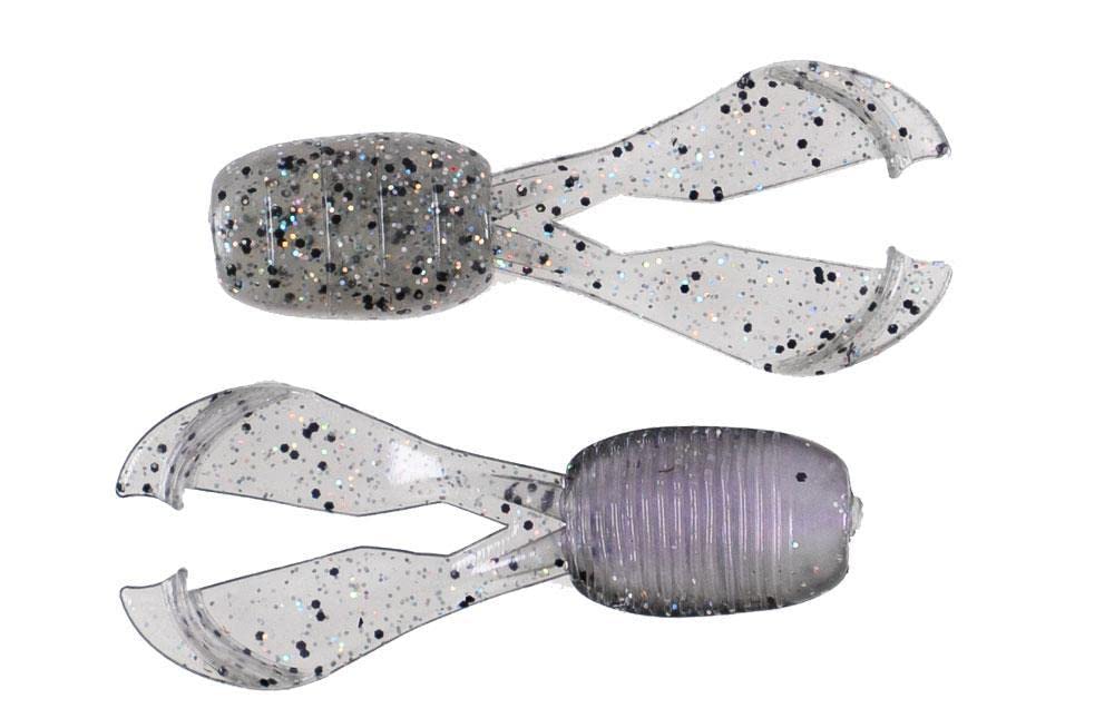 Missile Baits MBMDC-SHF Mini D Chunk Flash side view showing compact jig compatibility and skirt flare
