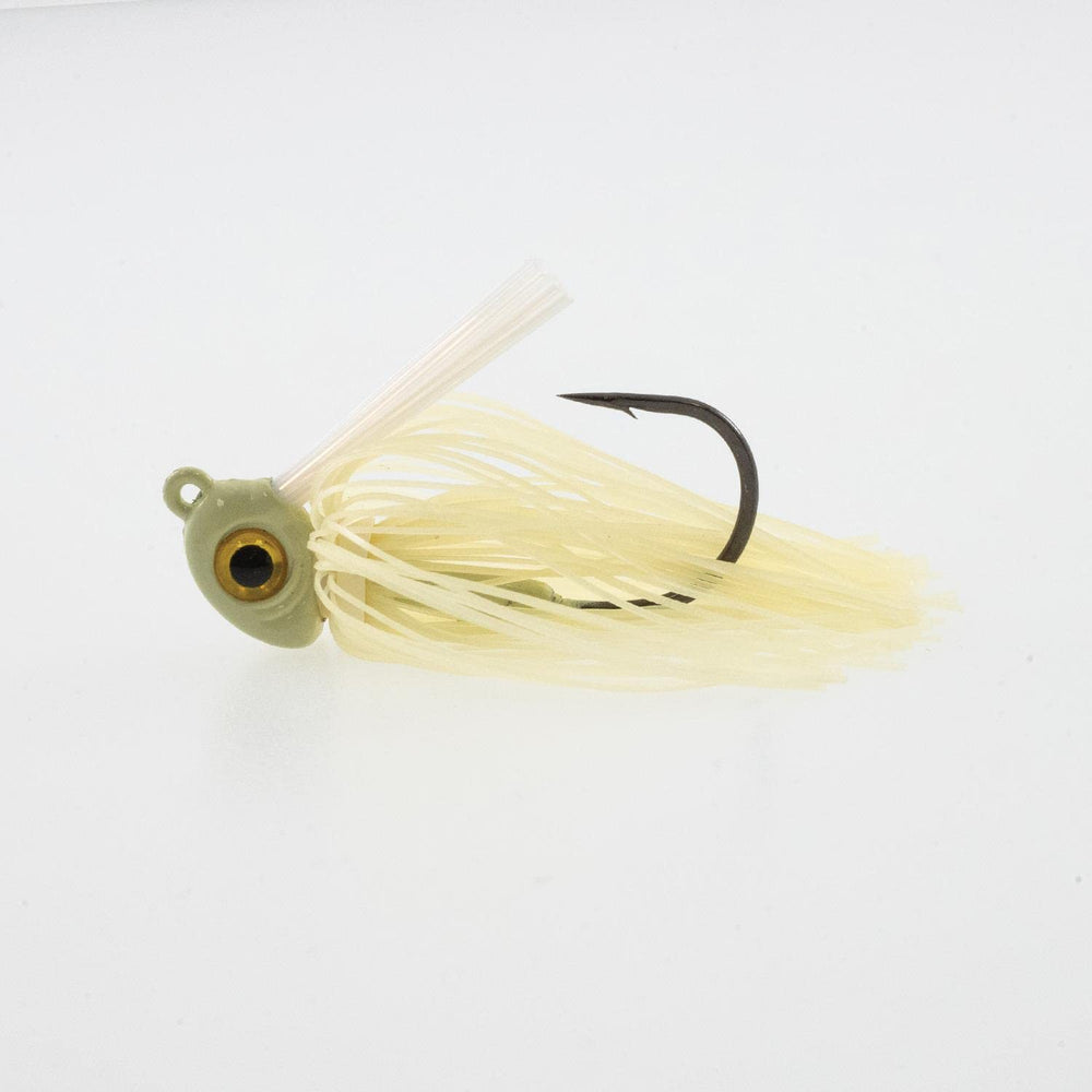 Missile Baits Mini D Chunk demonstrates powerful skip action for mini jigs