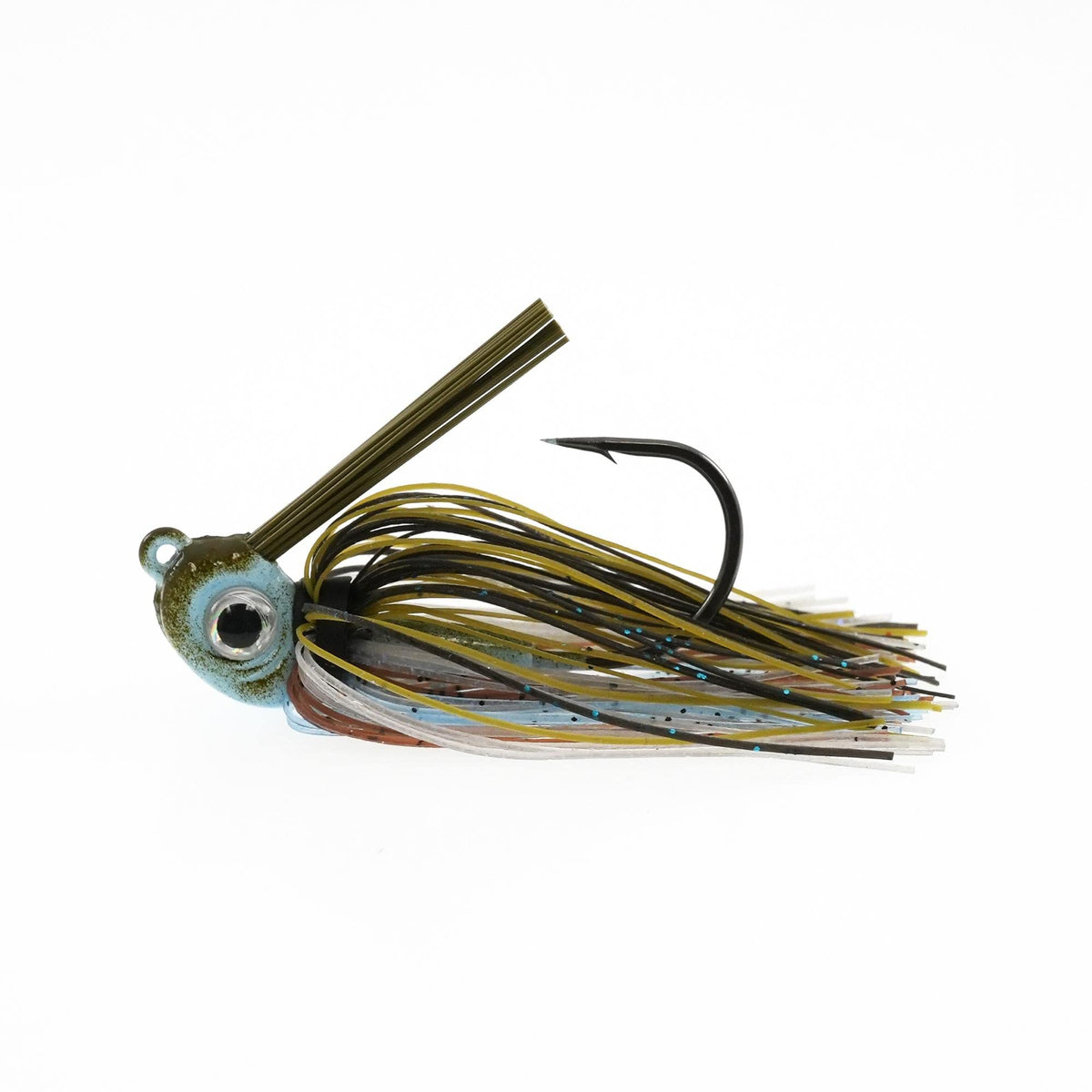 Missile Baits MJMSW516-IKES Mini D Chunk front view improves jig skip and action