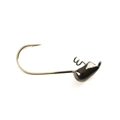 Missile Baits Warlock Jig Head in action enables deep hook sets for finesse fishing.
