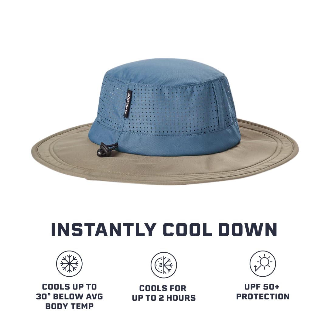 MISSION Boonie Hat with UPF 50 blocks sun in lightweight breathable design.